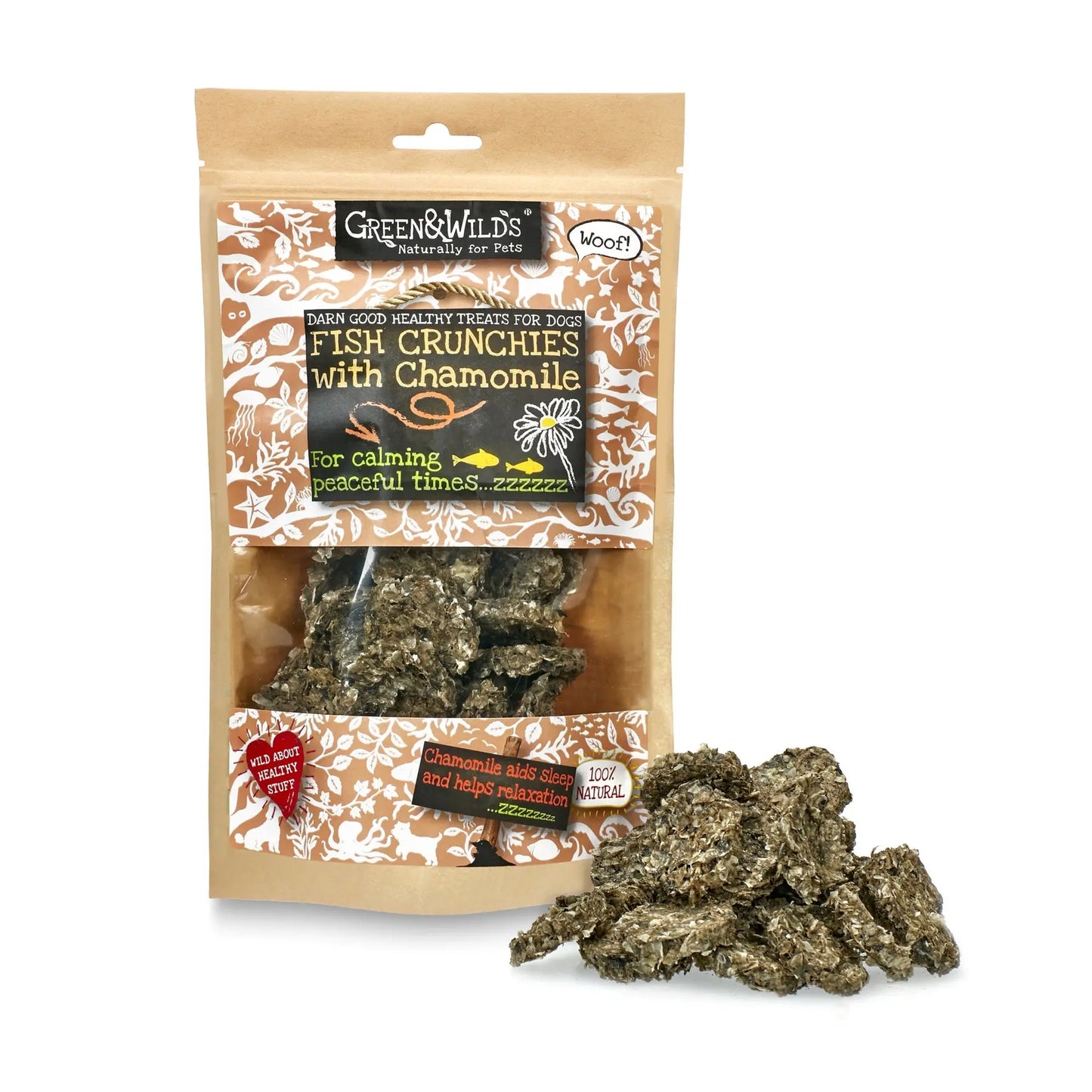 Fish Crunchies with Chamomile 100g Green & Wild's