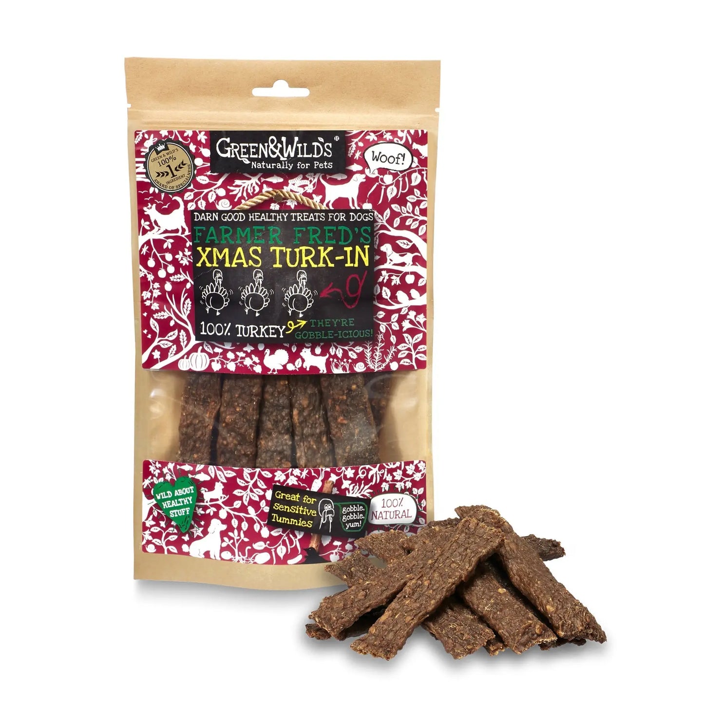 Green & Wild's Xmas Turk-in 100g Green & Wild's