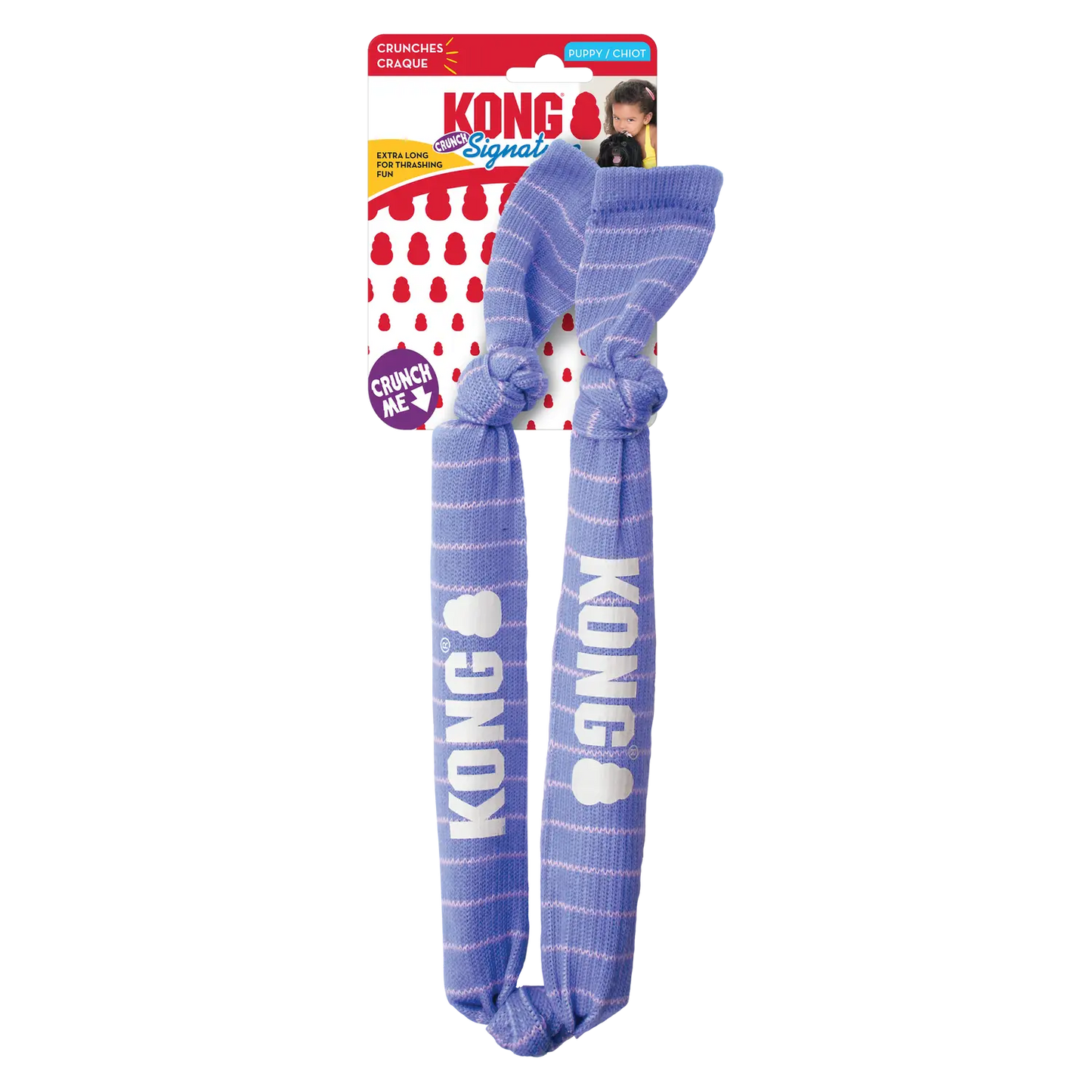 KONG Signature Crunch Rope Double Puppy Medium/Large Pedigree