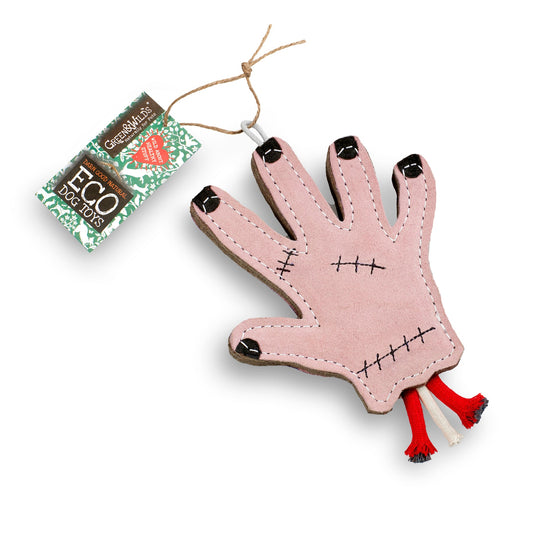 Green & Wild's The Hand, Eco Dog Toy