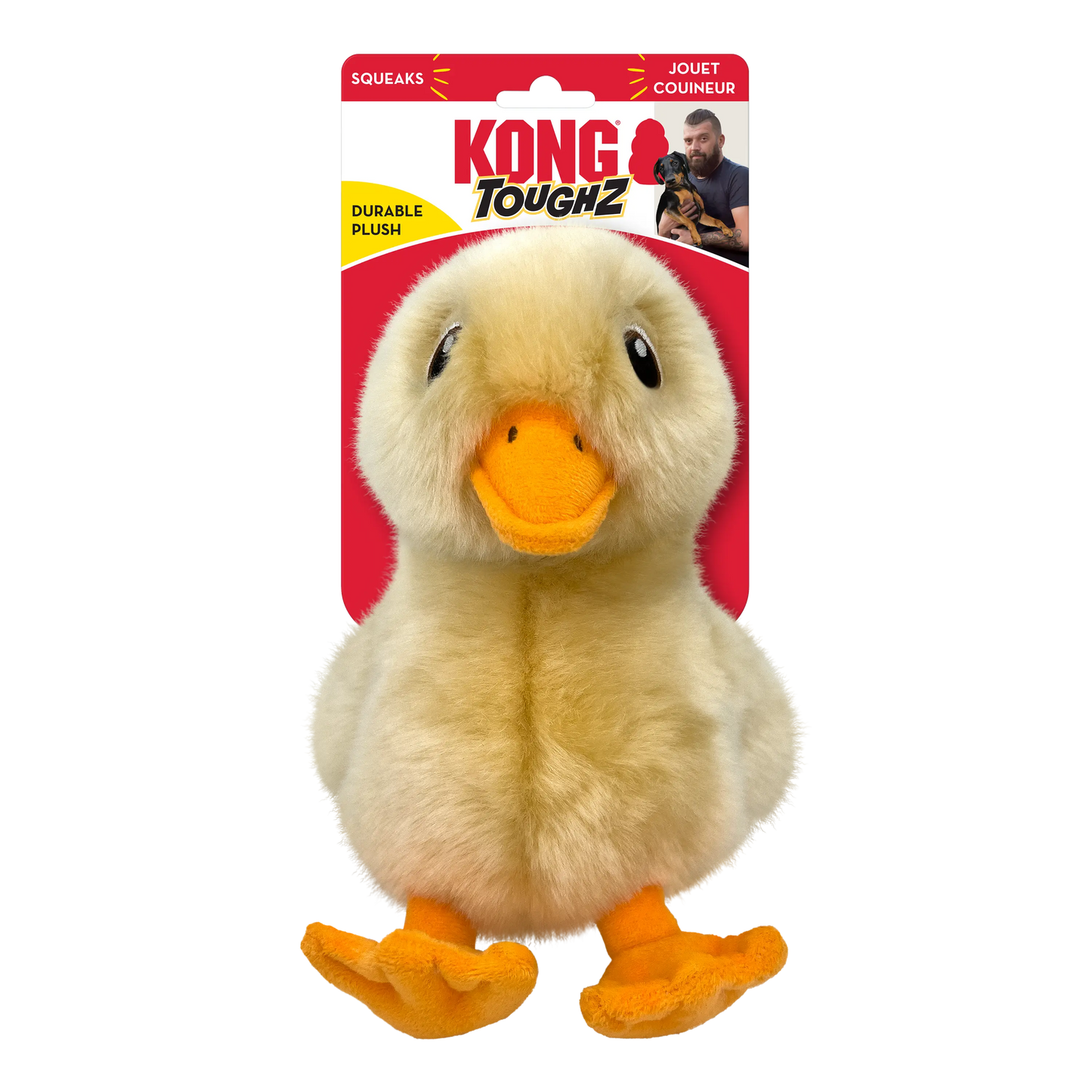 Kong Toughz Duck Medium Dog Toy KONG