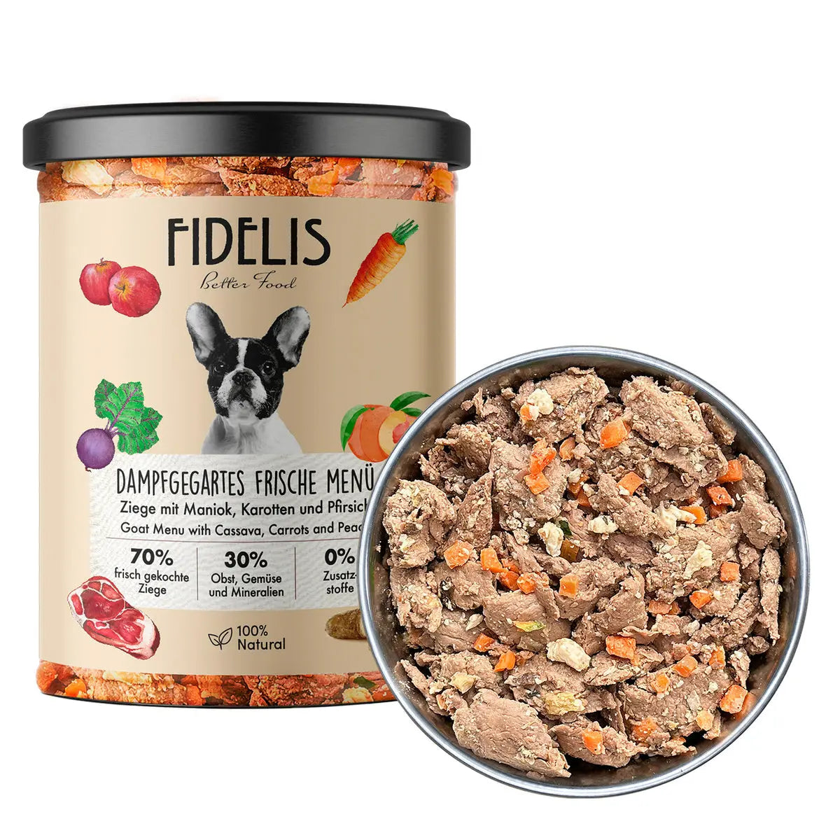 Fidelis Fresh Goat with Cassava Dog Food - 400g Sanadog