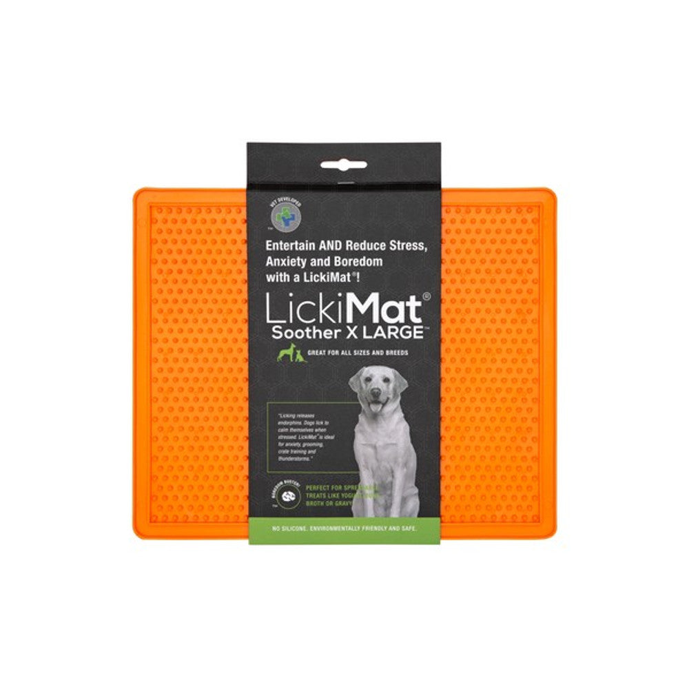 LickiMat XL Soother - Orange