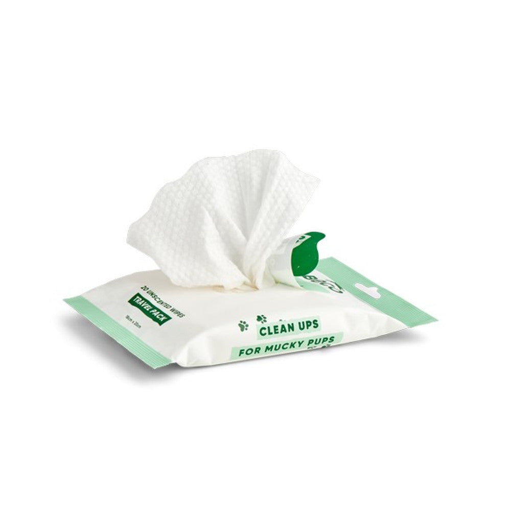 Beco Bamboo Travel Wipes Unscented