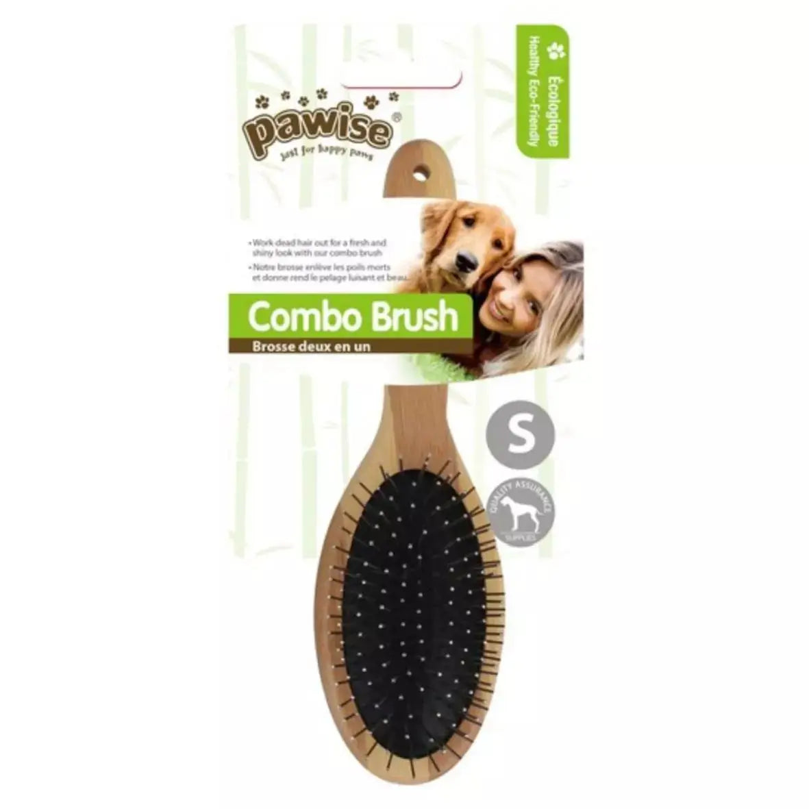 Pawise Grooming Combo Brush Large Pedigree