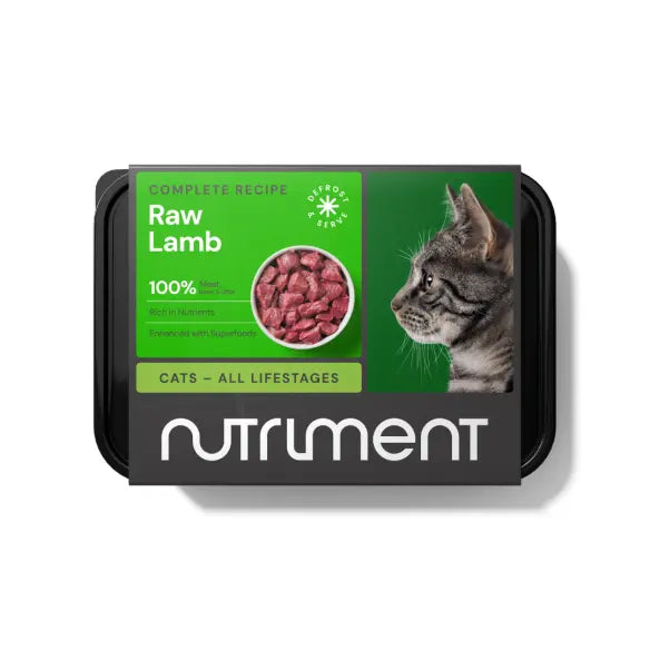 Nutriment Raw Cat Food Lamb 500g Nutriment