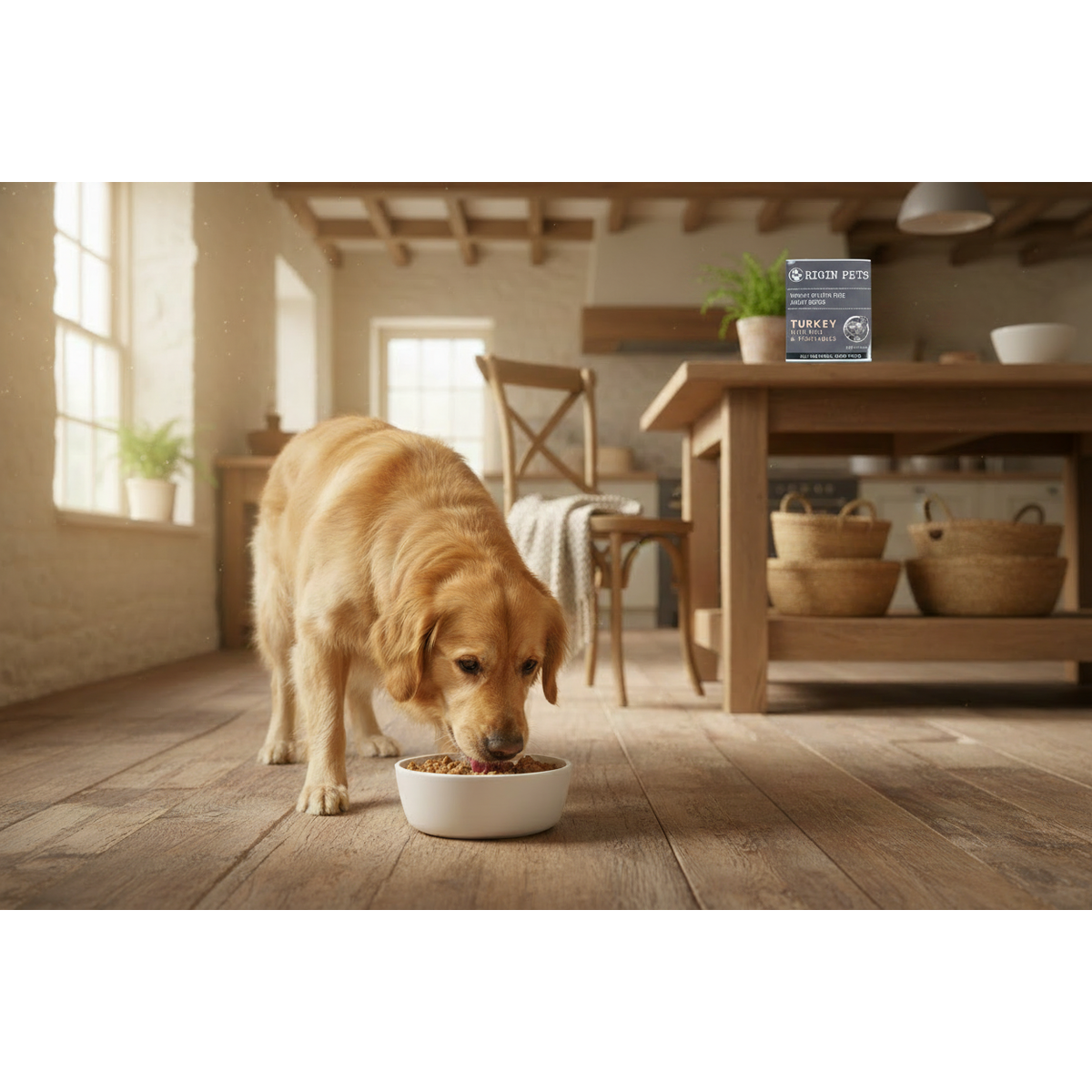 Origin Pets - Lifestyle with Product