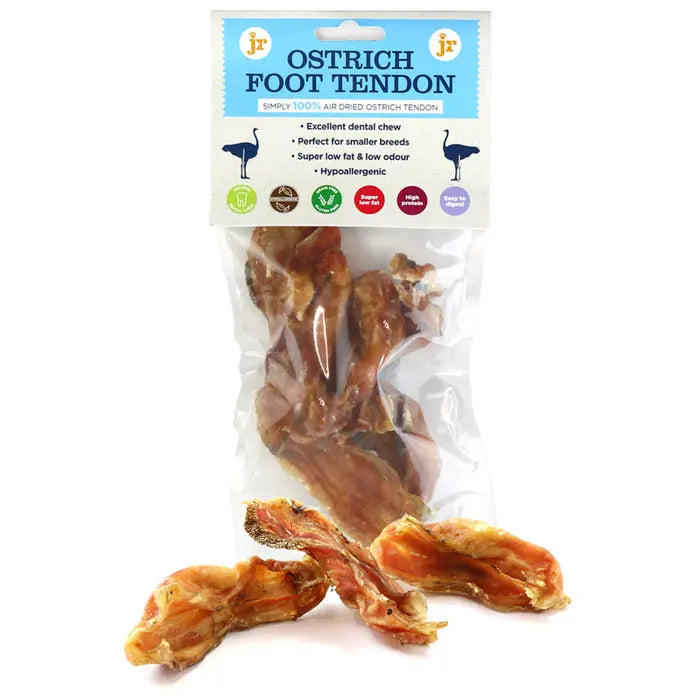 Ostrich Foot Tendon JR Pet Products