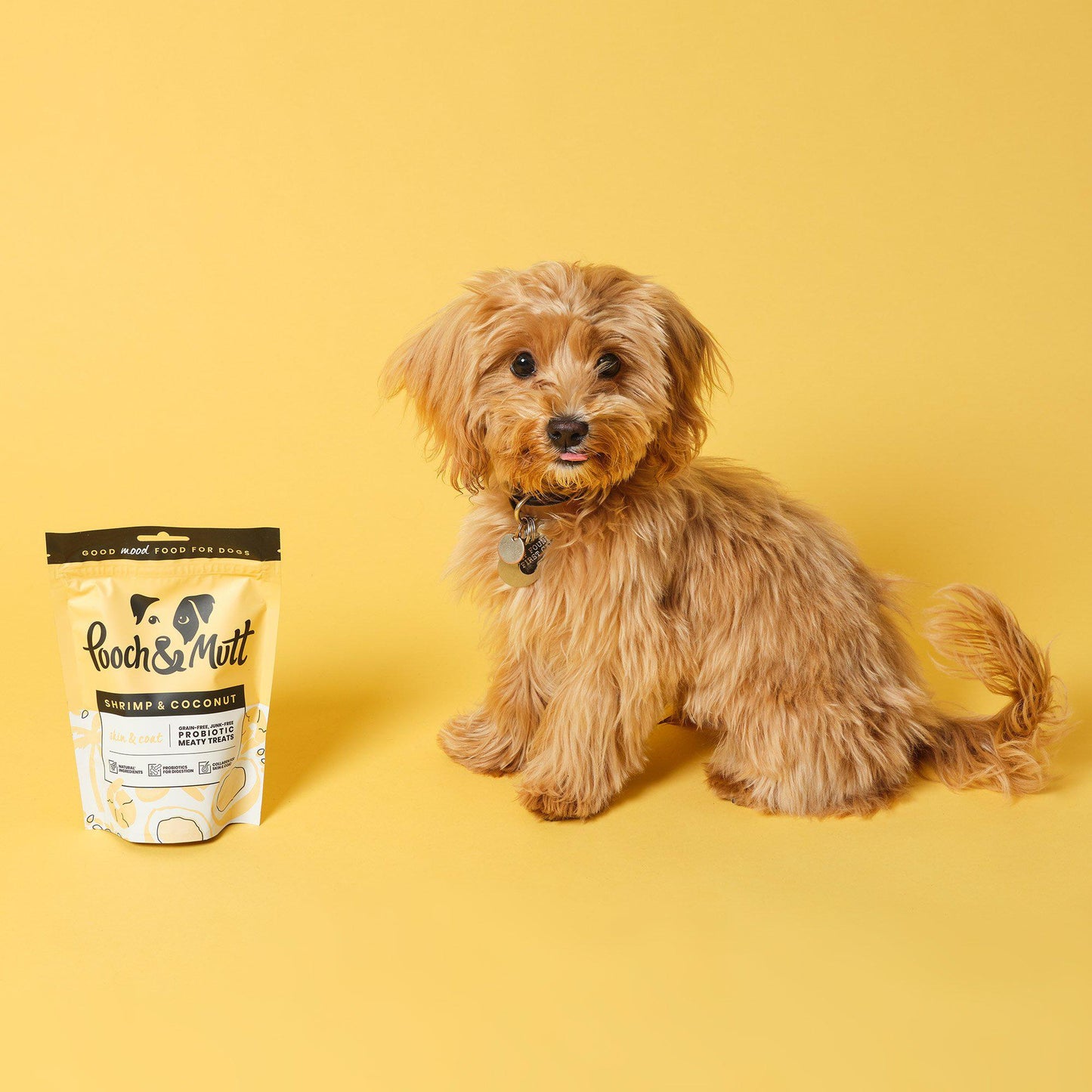 Pooch and Mutt Shrimp and Coconut Dog Treats - 120g