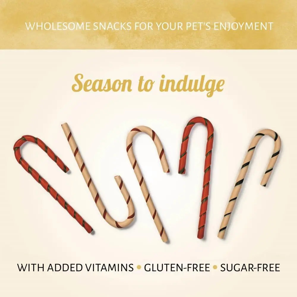 Christmas Candy Canes Dog Treat Antos