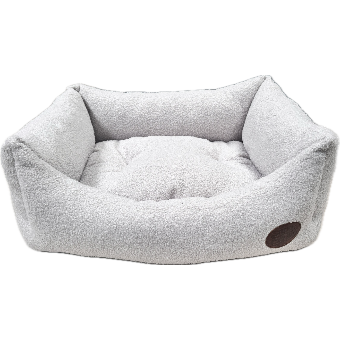 Snug & Cosy Teddy Boucle Plush Dog Bed