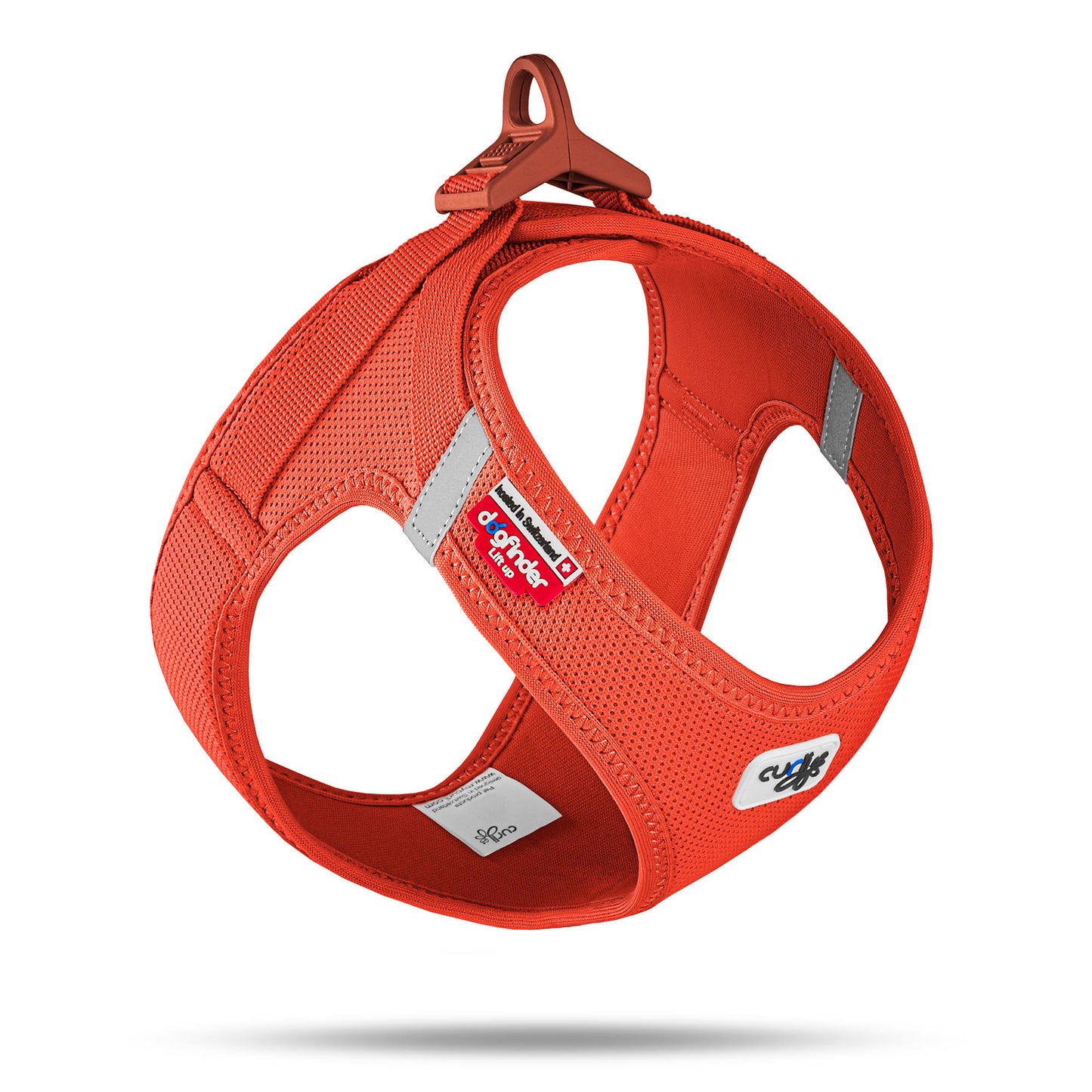 Curli 2800 Vest Dog Harness Clasp Air-Mesh Red Large