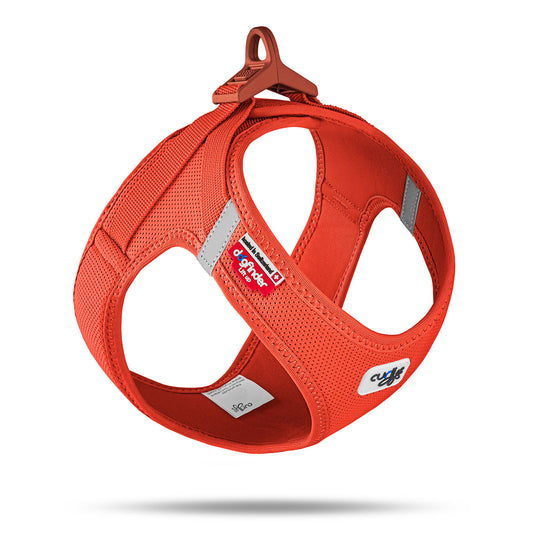 Curli 2800 Vest Dog Harness Clasp Air-Mesh Red Large