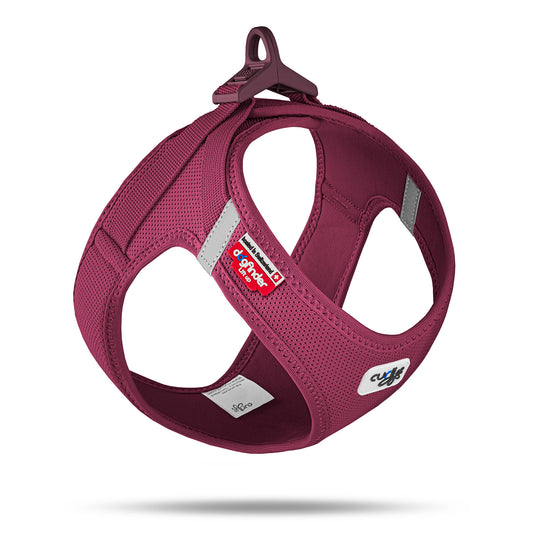 Vest Harness Curli Clasp Air Mesh Ruby Medium