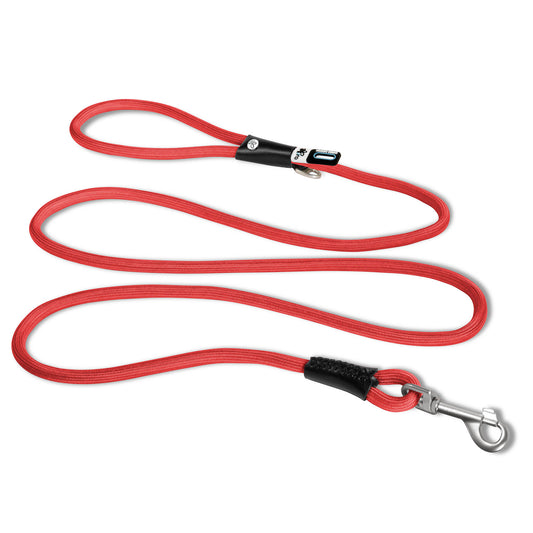 Curli 2614 Stretch Comfort Dog Leash Red Large