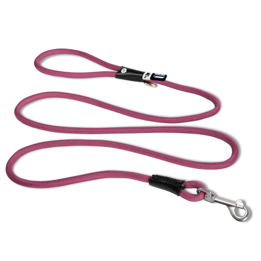 Curli Stretch Comfort Dog Leash Ruby Large