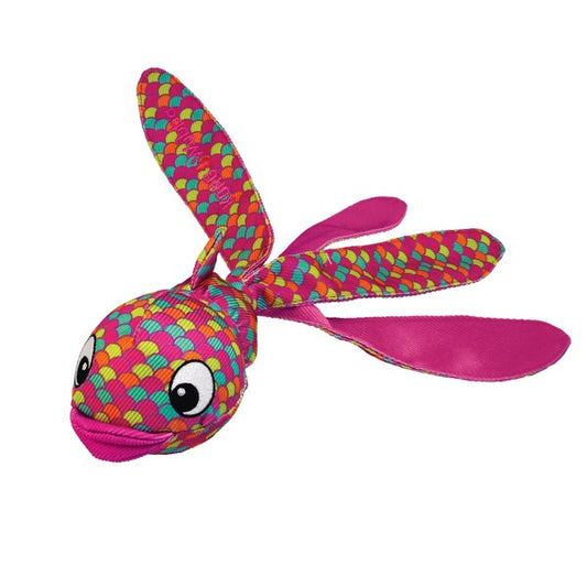 KONG Wubba Finz Dog Toy Pink Small