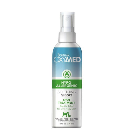 Tropiclean Oxymed Medicated Anti-Itch Spray For Pets 236ml