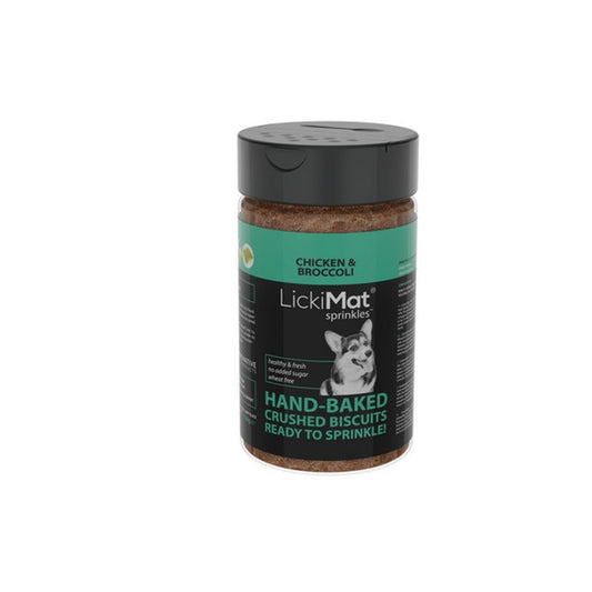 LickiMat Sprinkles Dog Chicken & Broccoli 150g