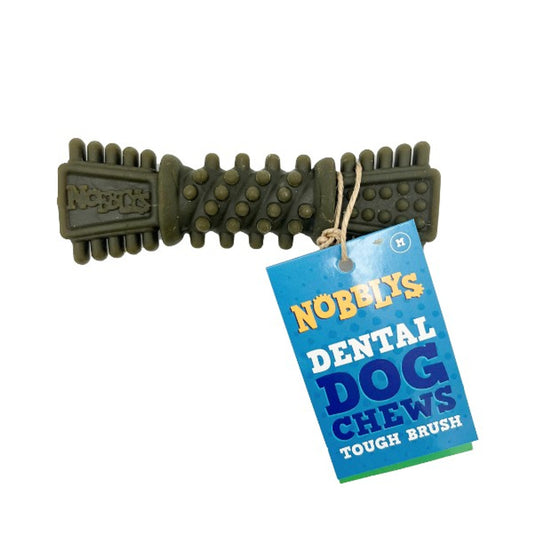 Nobblys Tough Brush Dental Dog Chew Mint -50g