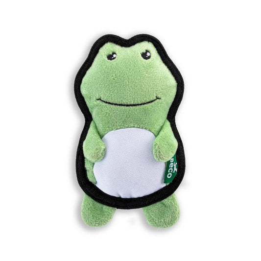 Beco Recycled Rough And Tough Frog Small Dog Toy