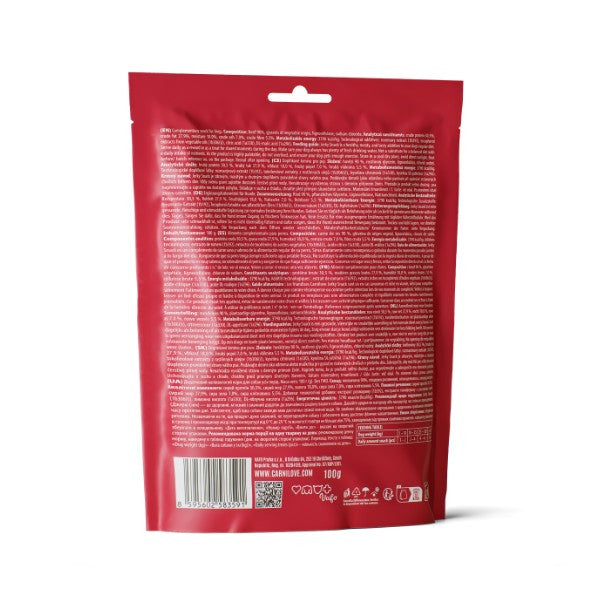 Carnilove beef fillet jerky dog treat pack