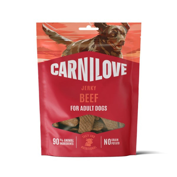 Carnilove beef fillet jerky dog treat 100g