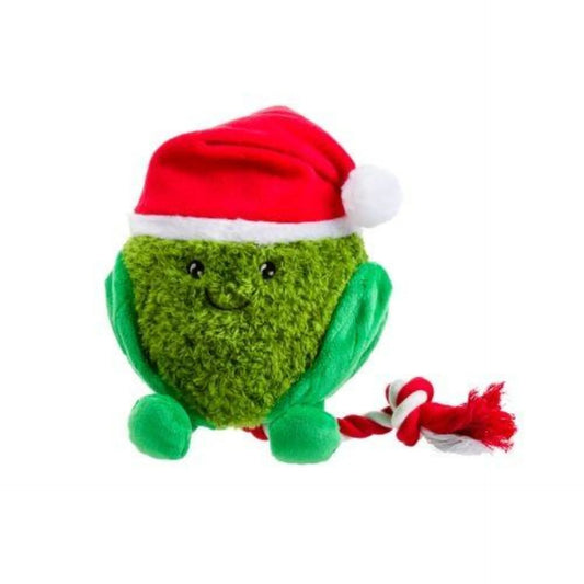 House Of Paws Party Animal Christmas Sprout Rope Dog Toy