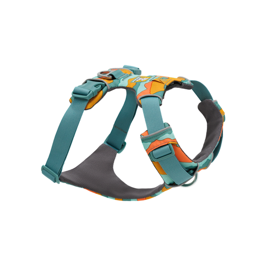 Ruffwear Front Range Dog Harness Spring Mountains Pattern Durable Outdoor Pet Gear