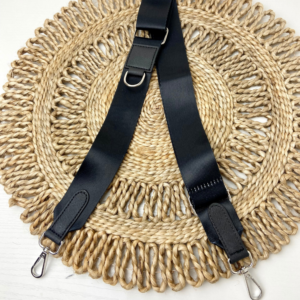 Cocopup London - Bag Strap - Plain Black