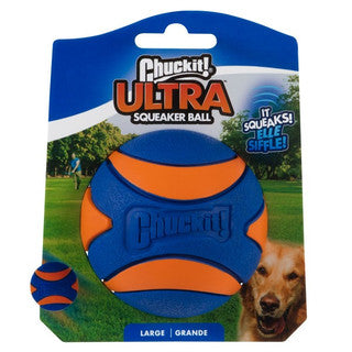 Chuckit! Ultra Squeaker Dog Ball 1 Pack Large 7.3cm