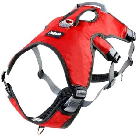 Drydogs Escape Proof Sighthound Harness For Dogs Red