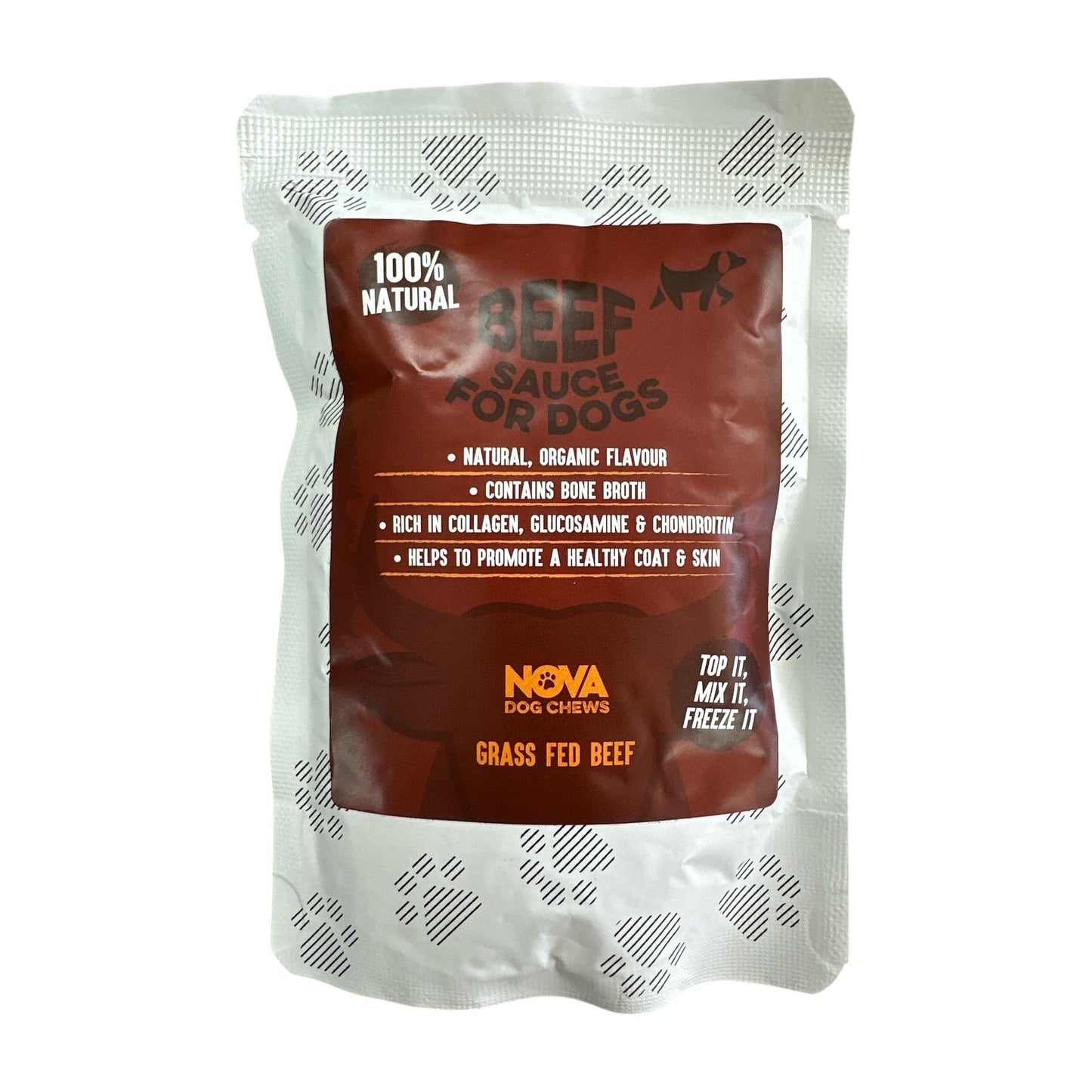 NOVA Beef sauce for dogs grass fed beef