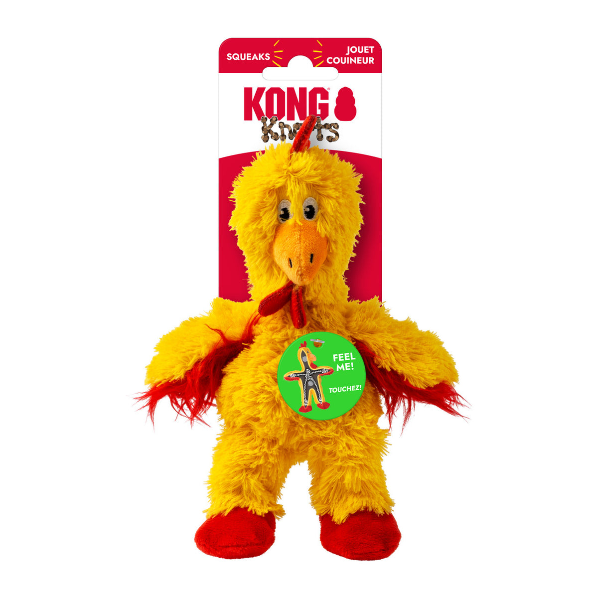 KONG Knots Chicken dog toy