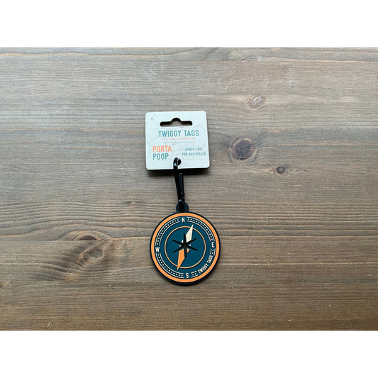 Twiggy Tags Porta Poop Hands Free Poop Bag Holder Circle Origin Pets Longton