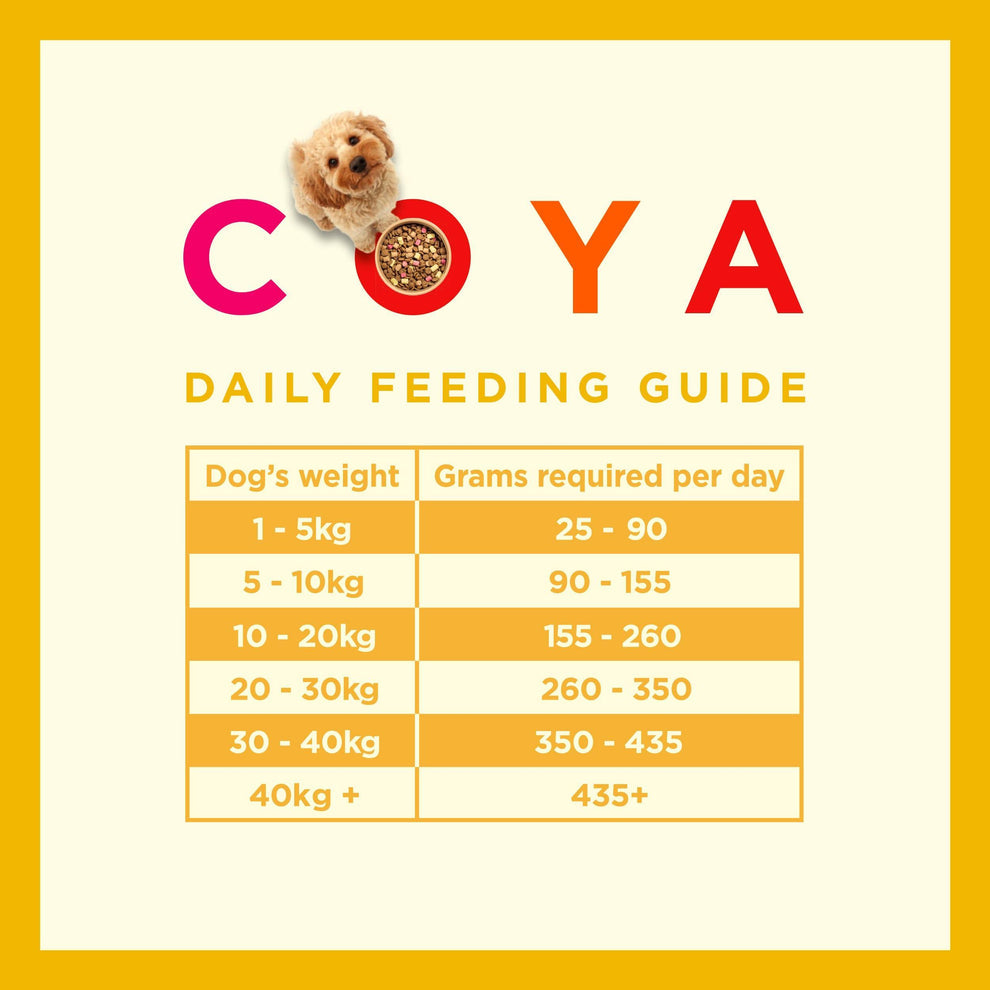Coya Kibble Plus Premium Dog Food 1.5kg Pack
