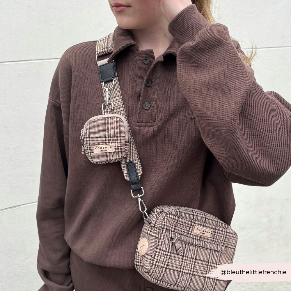 Cocopup London - Dog Walking Bag - Pup Plaid