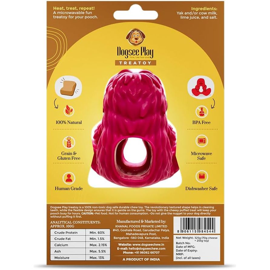 Dogsee Play Treatoy Pink