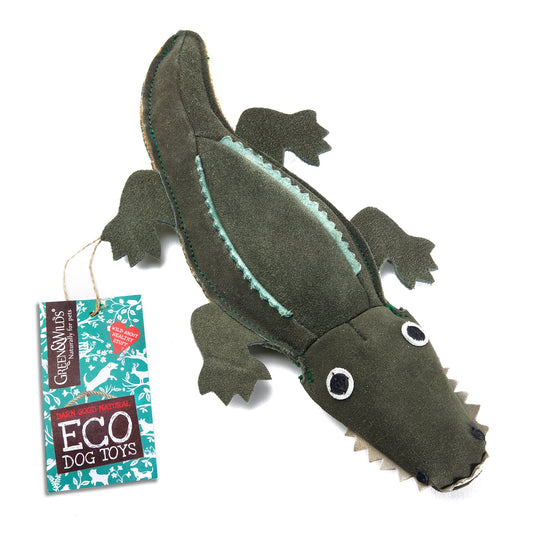 Colin The Crocidile Dog Toy