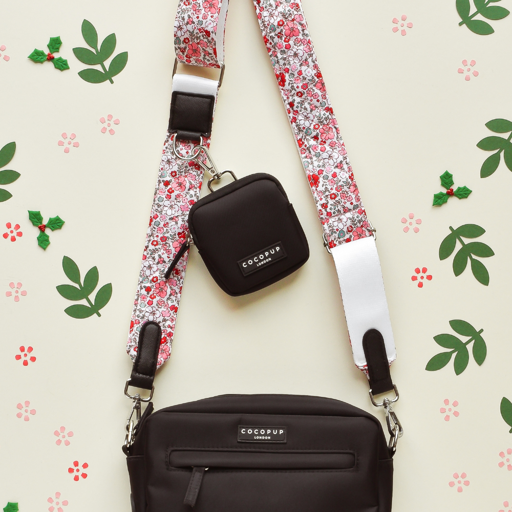 Bag Strap - Quilted Cute Flowers