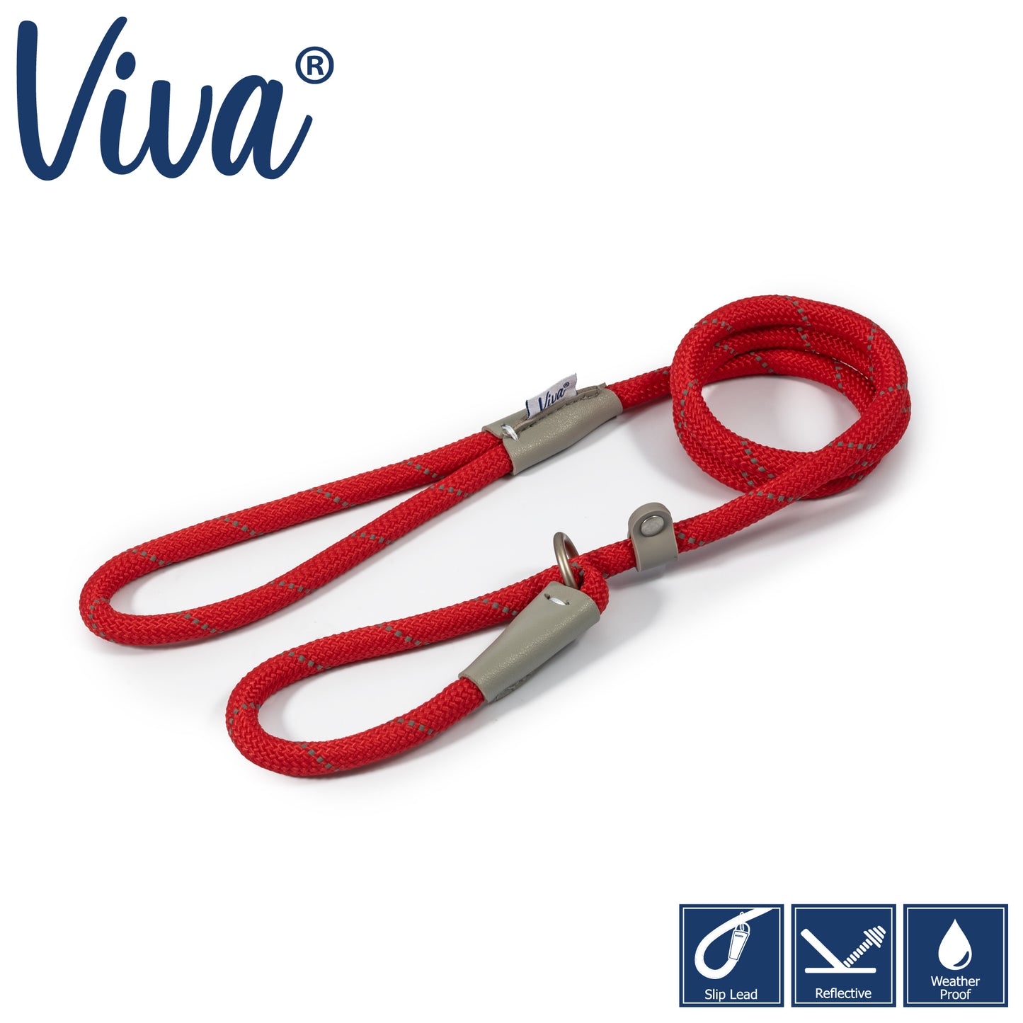 Viva Rope Slip Reflective 1.2m - Various Sizes and Colours Available