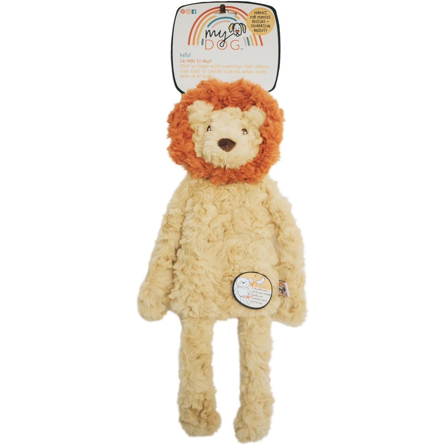 Rosewood "My Dog" Lion Dog Toy