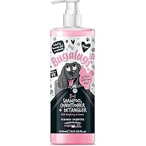 Bugalugs 3 In 1 Shampoo, Conditioner & Detangler With Rasberry & Lemon