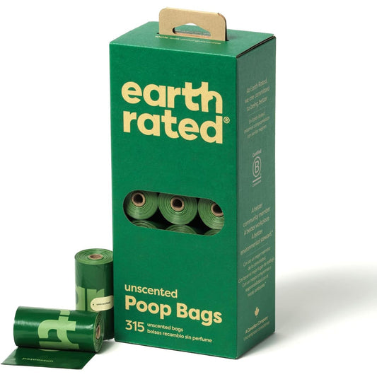 Earth Rated Poop Bags 315 Bags On 21 Refill Rolls Unscented