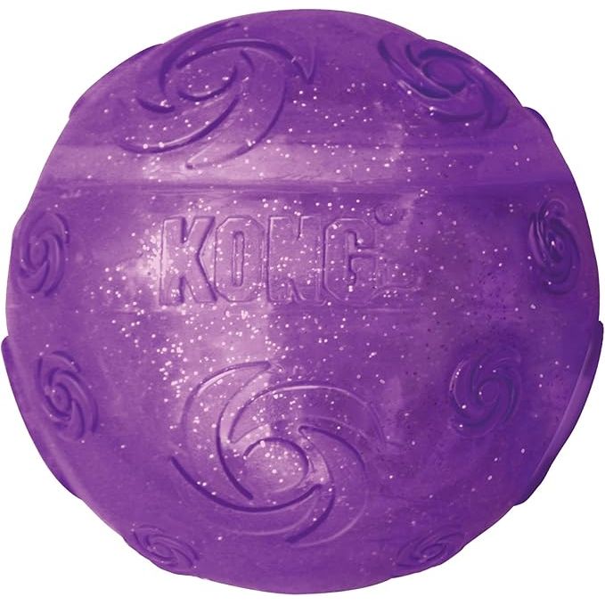 KONG Squeezz Crackle Ball Large