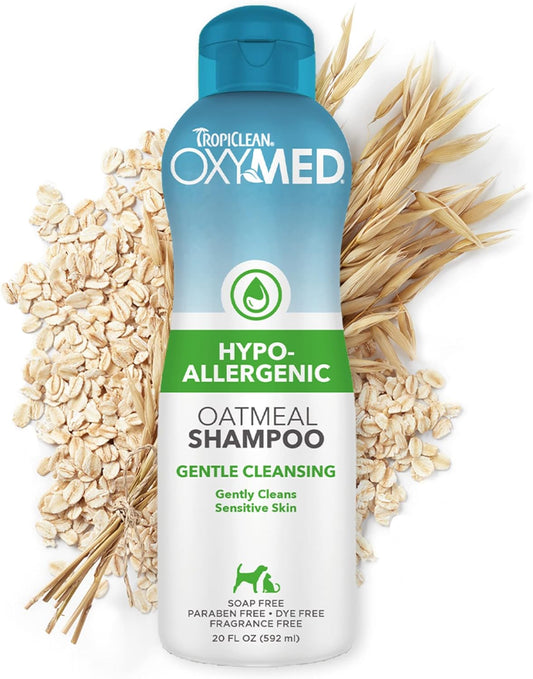 TropiClean Oxy-Med Medicated Dog Shampoo for Pets 592ml