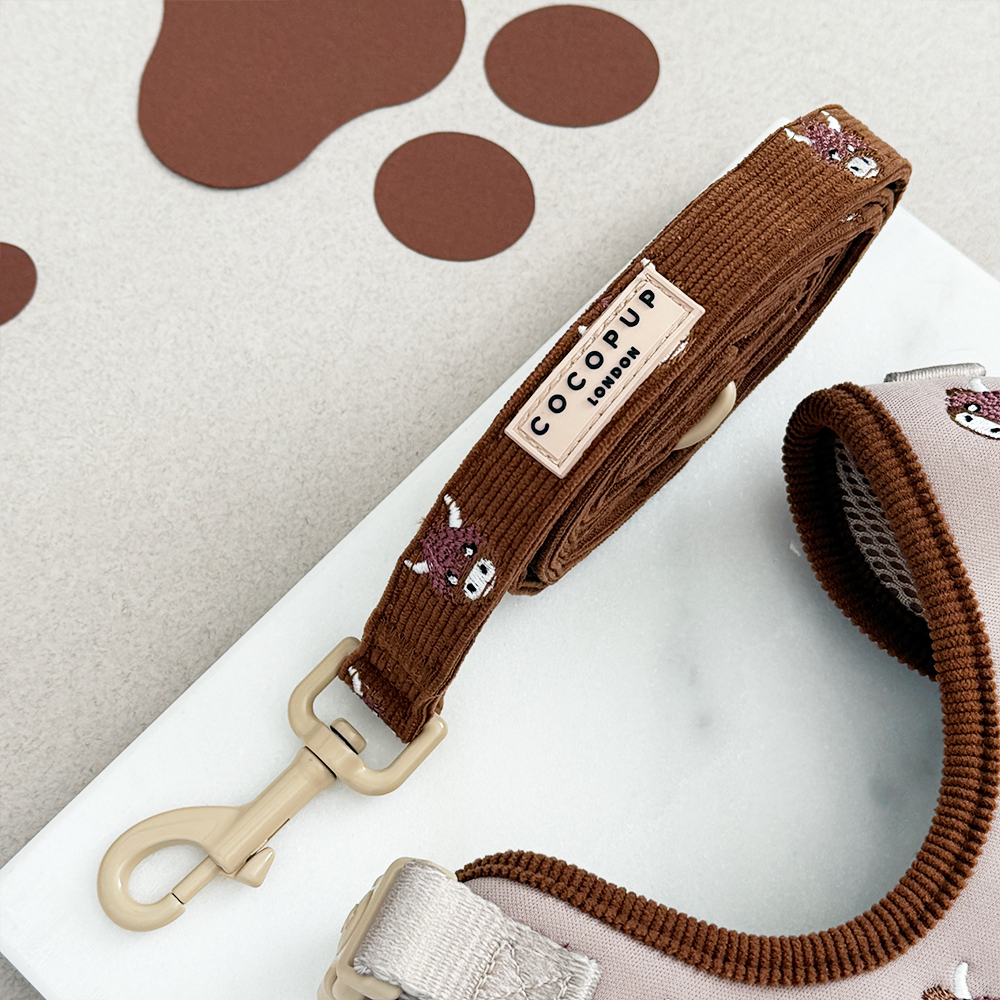 Cocopup London - Harold the Highland Cow Lead