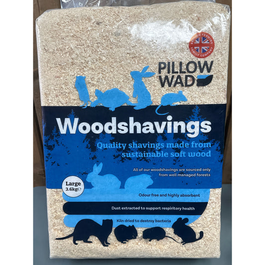 Pillow Wad Woodshavings 3.6kg