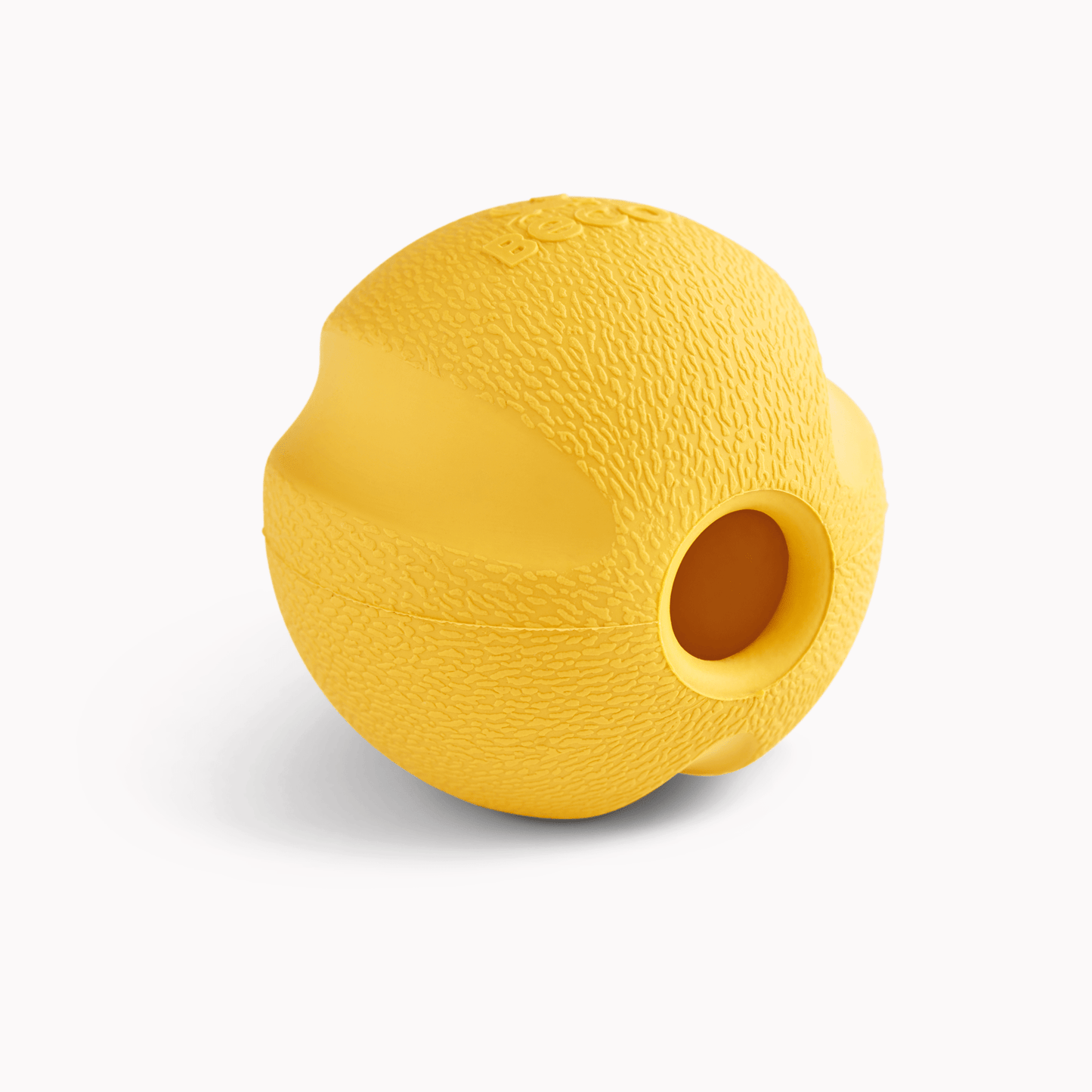 Beco Natural Rubber Fetch Ball Yellow