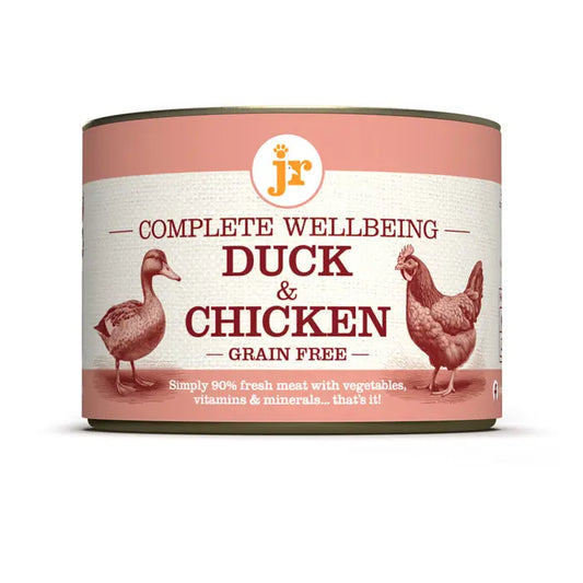 Jr Pets Complete Wellbeing Duck & Chicken Dog Food 200g JR Pets